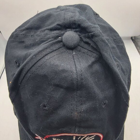 2012 Utah Fast Pass Black Embroidered Cap With MMP Logo Adjustable Strap Casual - Picture 6 of 9